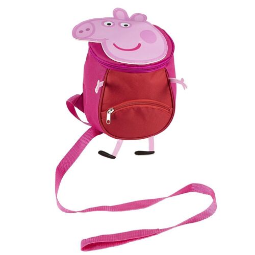 MOCHILA GUARDERIA CON ARNÉS PEPPA PIG - 2100003394