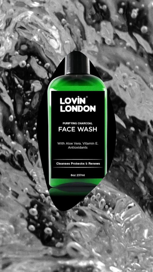 Charcoal Face Wash 237ml/8oz