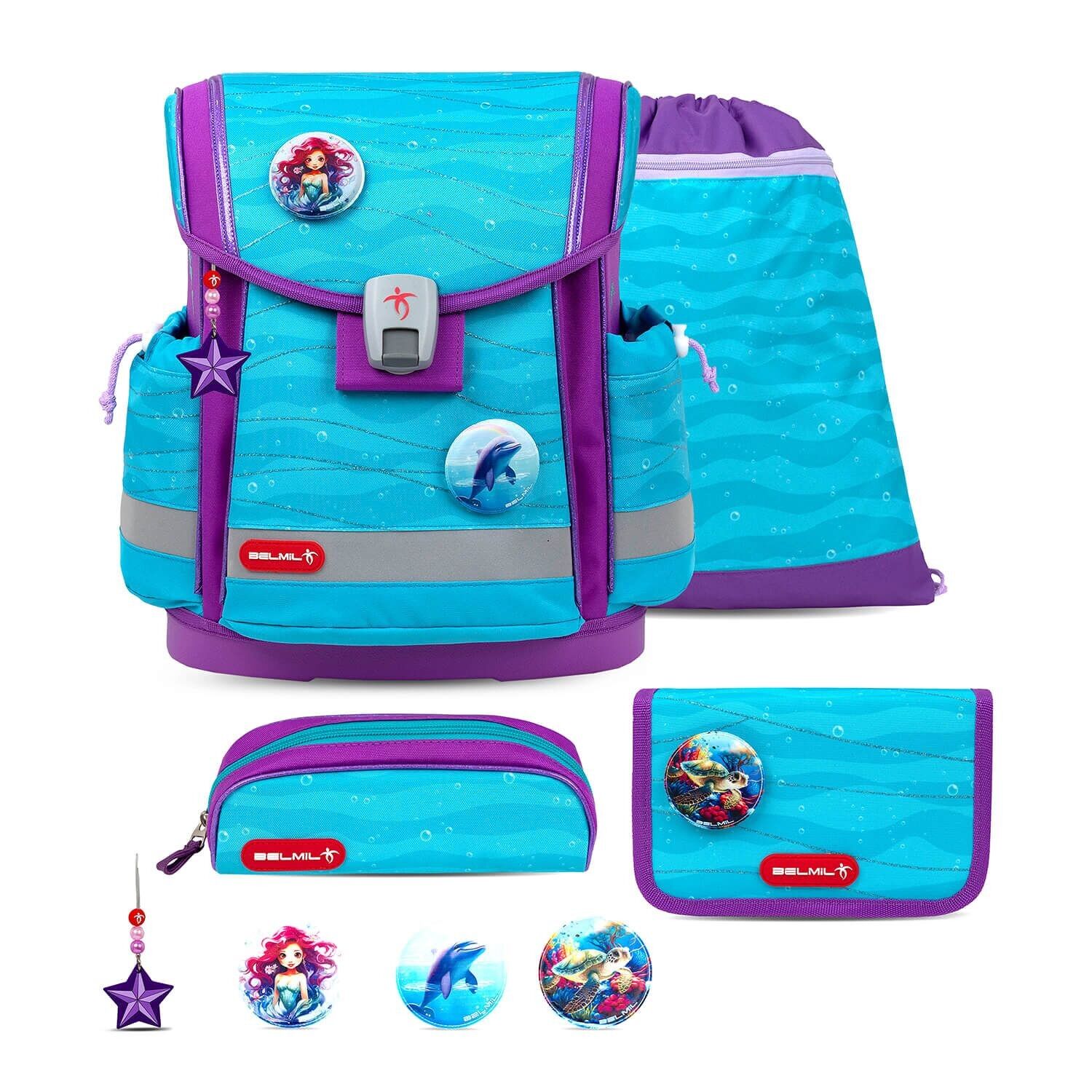 Classy Plus Under the Sea Schulranzen-Set 5-tlg