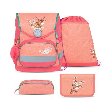 Compact Cute Doe Sandschoolbag set 5 pcs 1