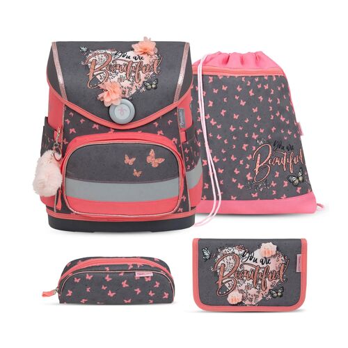 Compact Bloomy Blossom Sandschoolbag set 5 pcs