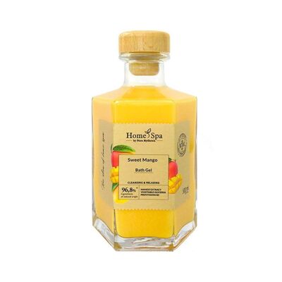 Gel de bain naturel à la mangue douce