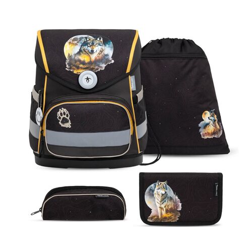 Compact Moonless Night Sandschoolbag set 5 pcs