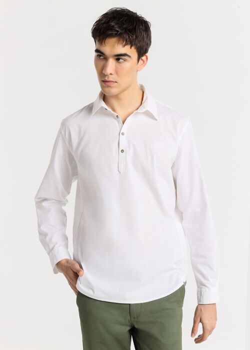 BENDORFF -Shirt half-placket long sleeves