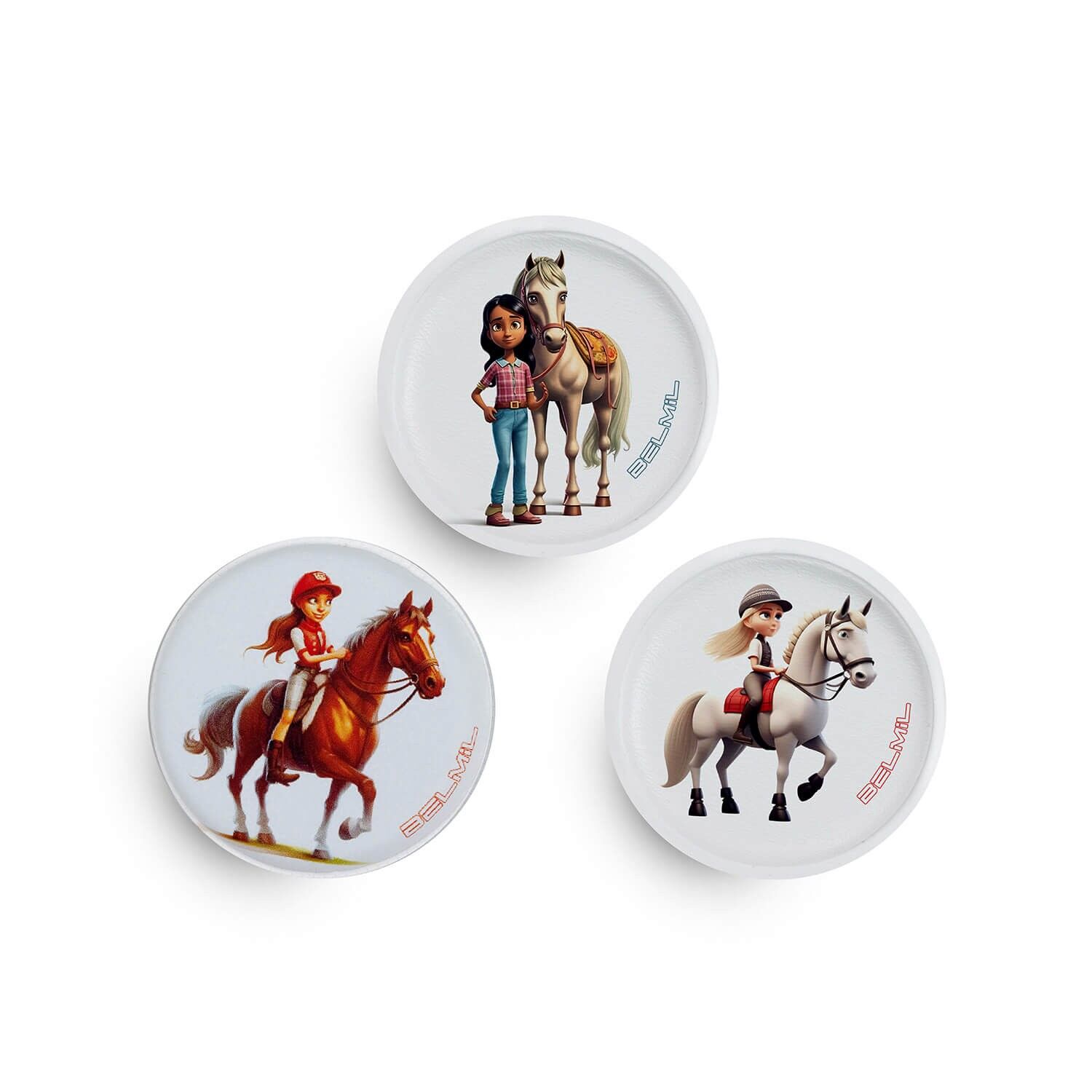 Set toppe 3 pezzi Cavallo adorabile