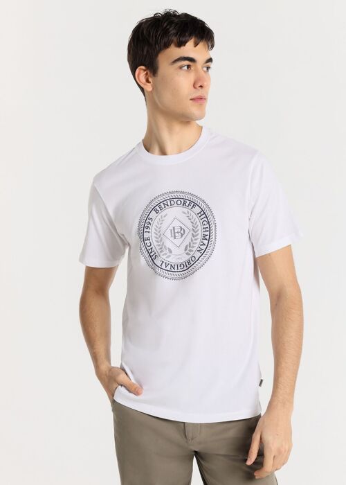 BENDORFF -T-shirt Short Sleeve Basic Embroidery Logo