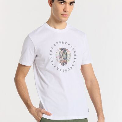 BENDORFF -T-Shirt mit kurzen Ärmeln und Zebragrafik