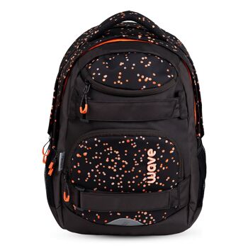 Sac à dos scolaire Wave Infinity Move Dots Blooms 1