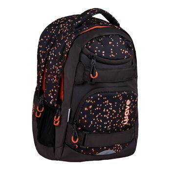 Sac à dos scolaire Wave Infinity Move Dots Blooms 2