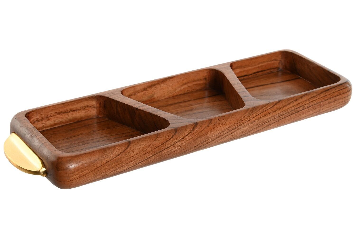 VASSOIO IN ACCIAIO INOX ACACIA 45X12,7X4,5 ANTIPASTO NATURALE PC210076