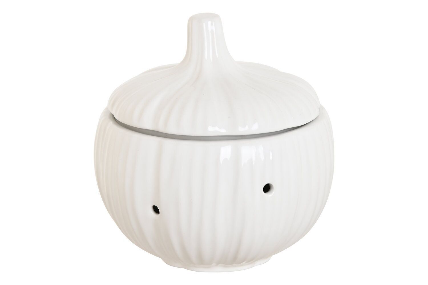 BARATTOLO IN GRES 13X13X14 AGLIO BIANCO PC212775