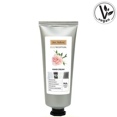 Crème pour les mains à base d'huile de pivoine