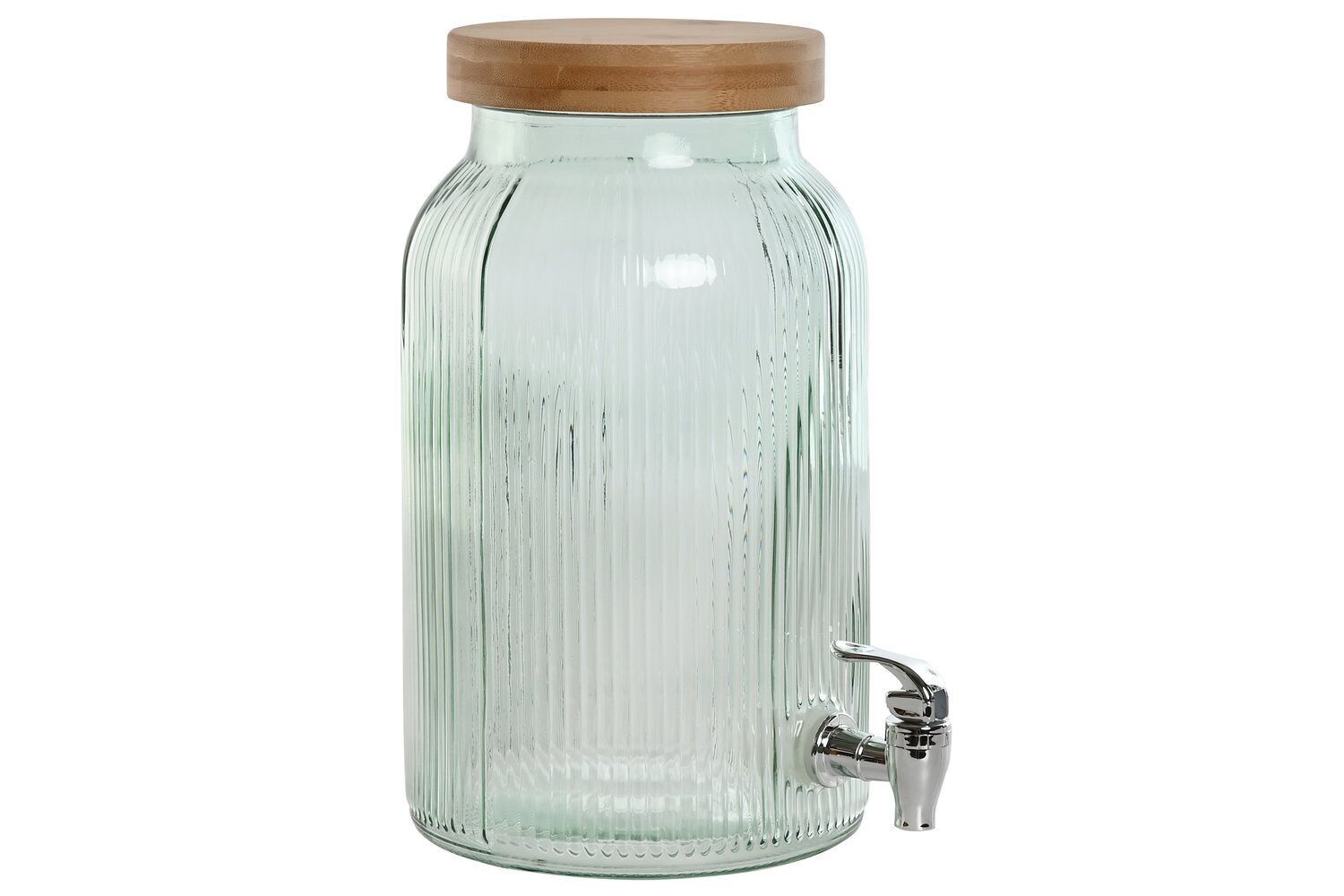 DISPENSADOR BEBIDAS CRISTAL BAMBU 18X18X31 5,5L PC212543