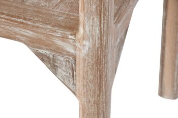 MEUBLES DE BAR EN BOIS TECK RECYCLÉ 75X40X182 NATUREL MB208876 6