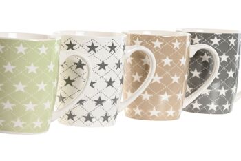 MUG NOUVEL OS 12X8,5X10,3 340ML STAR 3 SURT. PC212563 2