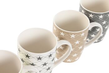 MUG NOUVEL OS 12X8,5X10,3 340ML STAR 3 SURT. PC212563 3