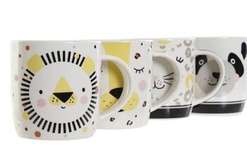 MUG NEW BONE 12X8,5X9 350ML, ANIMAUX 4 SURT. PC188226 2