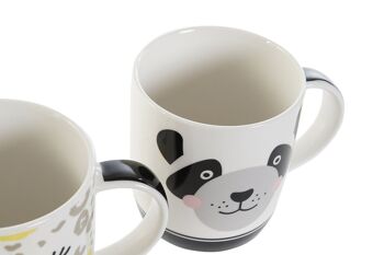 MUG NEW BONE 12X8,5X9 350ML, ANIMAUX 4 SURT. PC188226 3