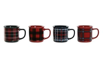 MUG NOUVEL OS 12X9X8.5 400ML TARTAN 3 SURT. PC212564 1