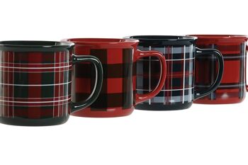 MUG NOUVEL OS 12X9X8.5 400ML TARTAN 3 SURT. PC212564 2