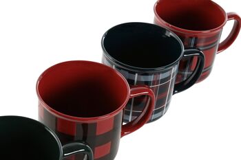 MUG NOUVEL OS 12X9X8.5 400ML TARTAN 3 SURT. PC212564 3