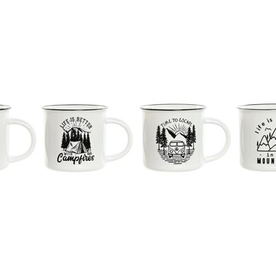 MUG NOUVEL OS 9,4X8,7X8 340ML CAMPING 4 SURT. PC213012