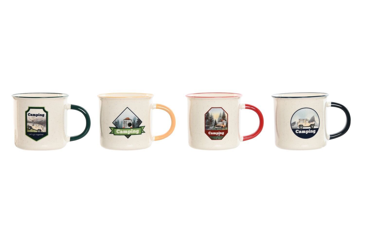 TAZZA NEW BONE 9.4X8.7X8 340ML CAMPER VEICOLI 4 SU PC213010