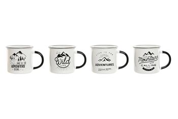 MUG NOUVEL OS 9,4X8,7X8 340ML MONTAGNE 4 SURT. PC213013 1