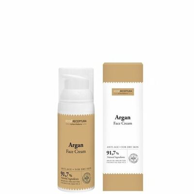 Crème anti-âge lotion visage à l'argan