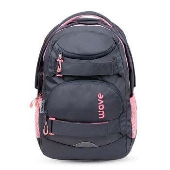 Sac à dos scolaire Wave Infinity Move Pinky 1