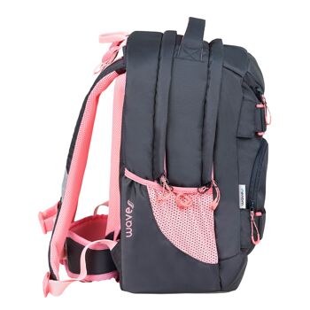 Sac à dos scolaire Wave Infinity Move Pinky 3