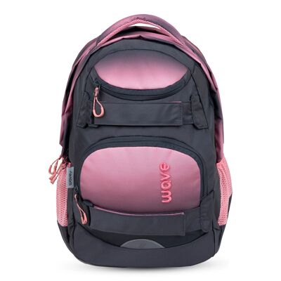 Sac à dos scolaire Wave Infinity Move Gradient Pinky