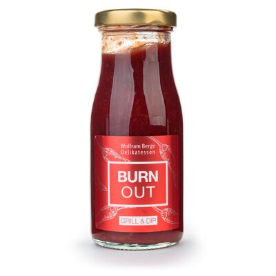 Grill & Dip BURN OUT / Sauce Jalapeno, bouteille de 140 ml