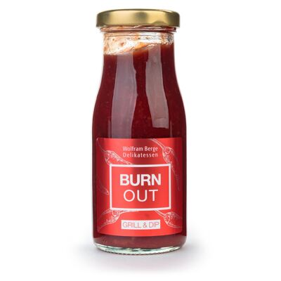 Grill & Dip BURN OUT / Jalapeno Sauce, 140ml Flasche