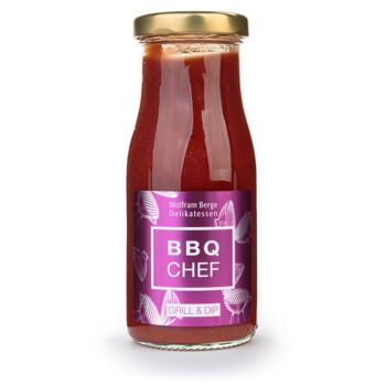 Grill & Dip BBQ CHEF / Sauce Barbecue, bouteille 140ml