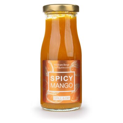 Grill & Dip SPICY MANGO / Mango Sauce, 140ml Flasche