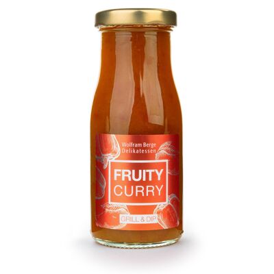 Grill & Dip FRUITY CURRY / Salsa Curry, botella 140ml
