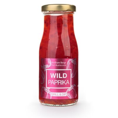 Grill & Dip WILD PAPRIKA / salsa de pimentón, botella 140ml