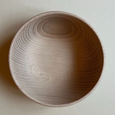 Montessori wooden bowl