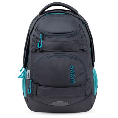 Wave Infinity Move Grey Lagoon school backpack