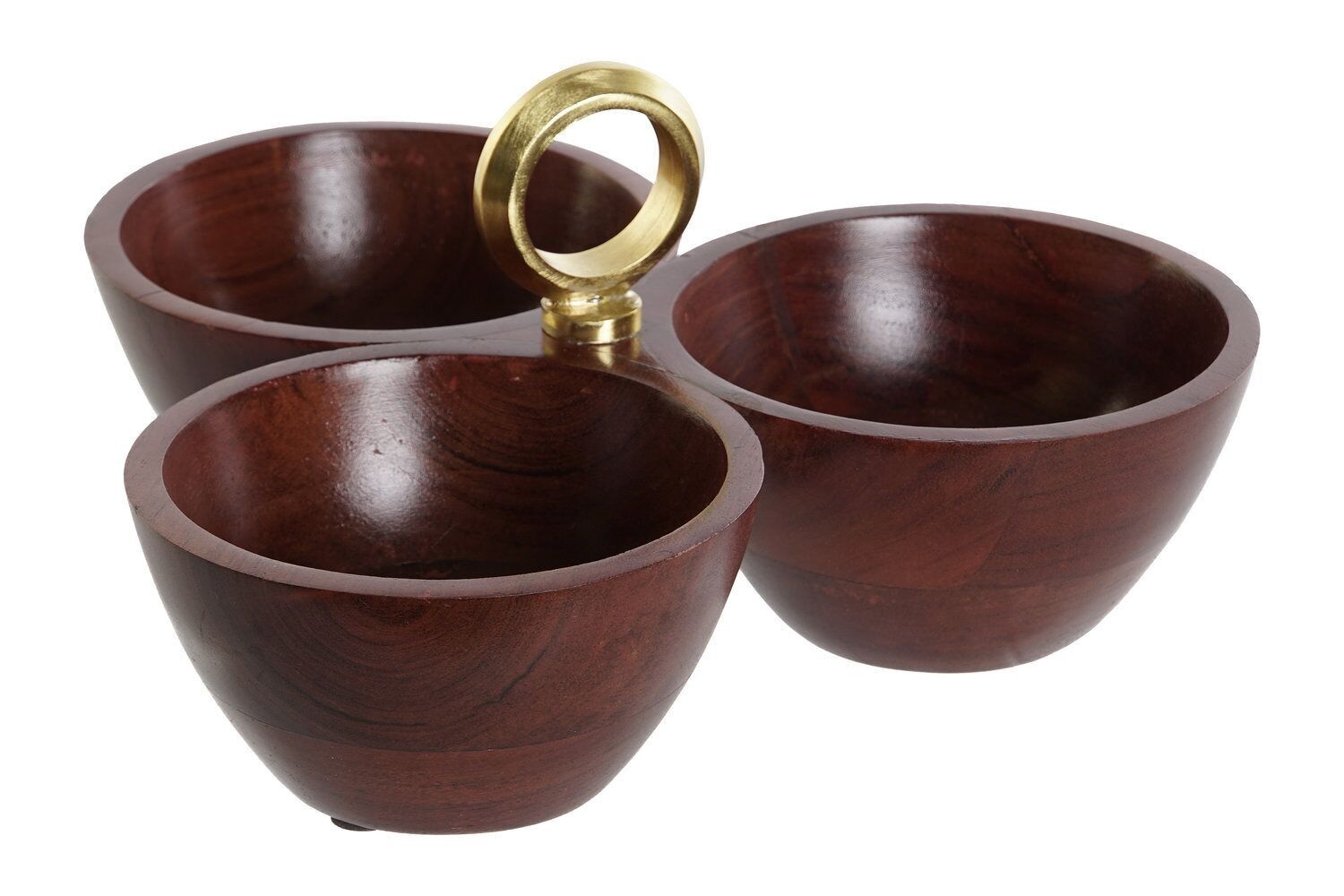 SET CIOTOLA 3 ACACIA ALLUMINIO 26X26X13 ANTIPASTO PC208456