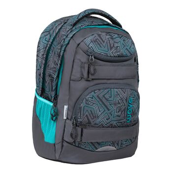 Sac à dos scolaire Wave Infinity Move Chaos Lagoon 2