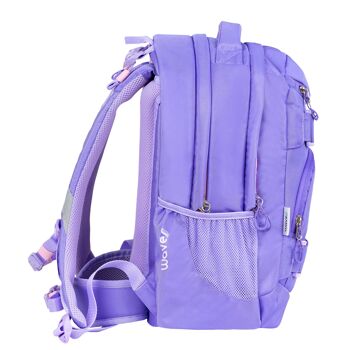 Sac à dos scolaire Wave Infinity Move Ultra Violet 3