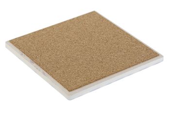 SOUS-VERRES DOLOMITE 10,8X10,8X0,7 TUILE 12 ASSORT. PC211079 3