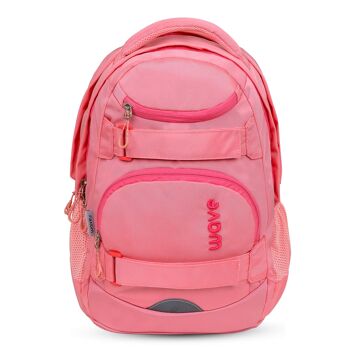 Sac à dos scolaire Wave Infinity Move Puder Rose 1