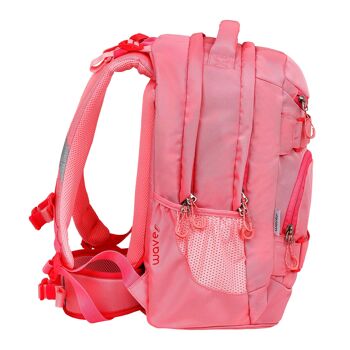 Sac à dos scolaire Wave Infinity Move Puder Rose 5