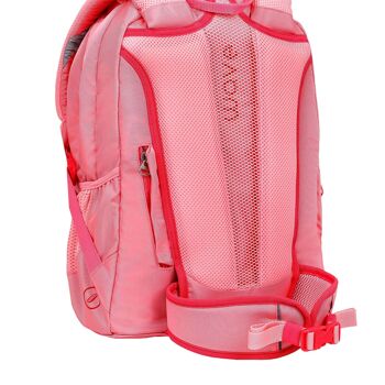 Sac à dos scolaire Wave Infinity Move Puder Rose 7