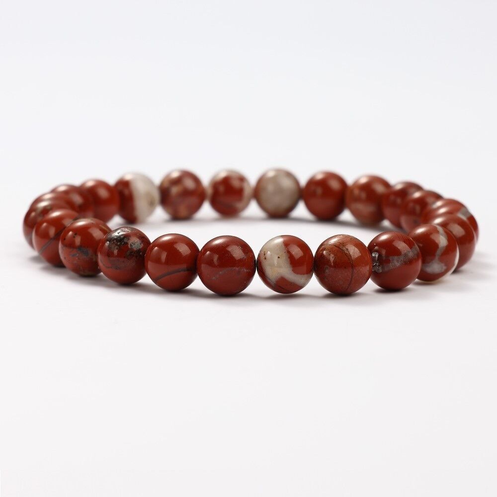 BRACCIALI MINERALI DIASPRO ROSSO - G151-10