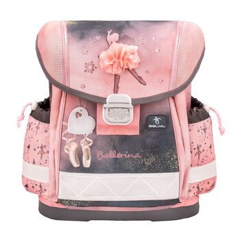 Ensemble cartable Classy Ballerina Noir Rose 4 pcs 4