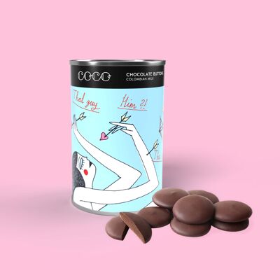 Boîte Boutons Géants Chocolat au Lait 180 g